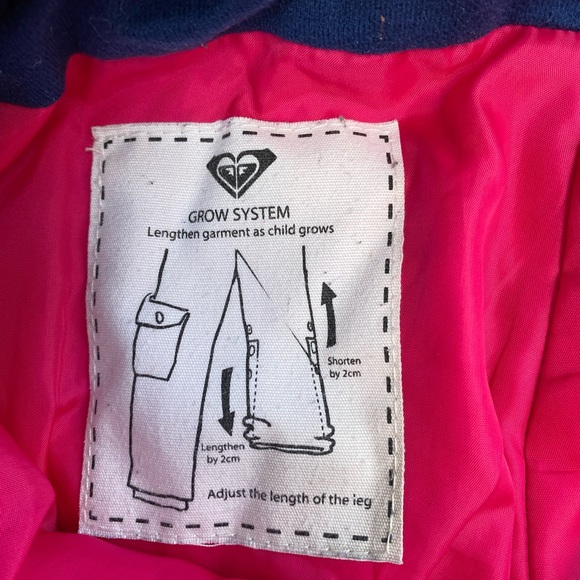 Roxy, Pink Technical Snow jacket and bibs set, 4/5 - Picture 6 of 8